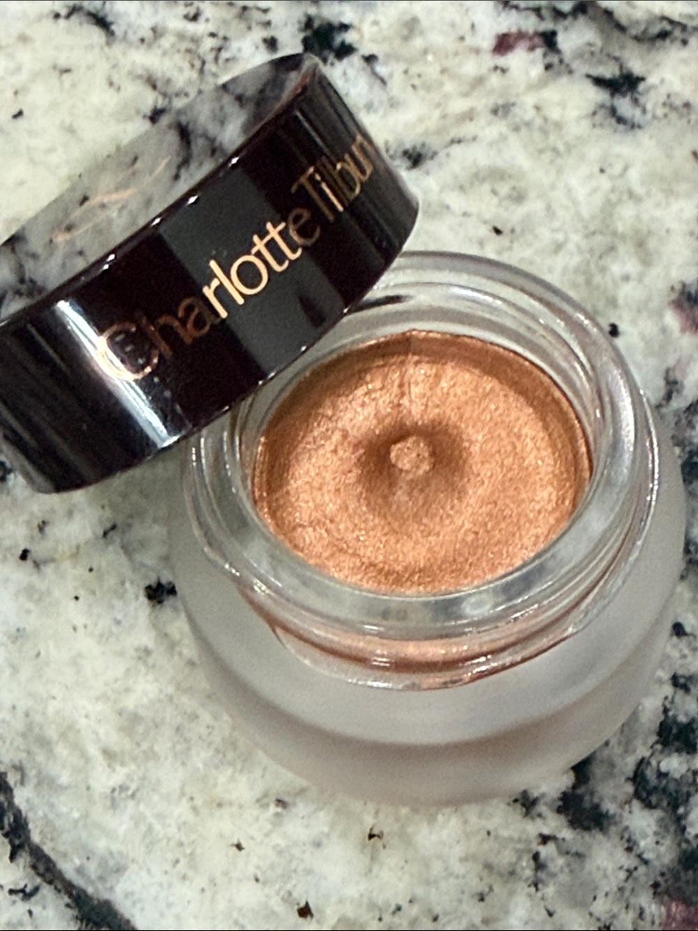 Charlotte Tilbury Star Gold Eyes to Mesmerize Cream Shadow New!